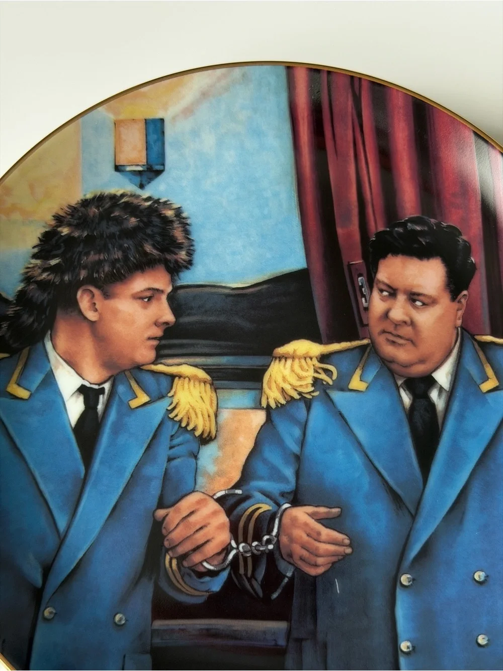 Vintage 1988 The Honeymooners “The Only Way To Travel” Collector Plate-Hamilton